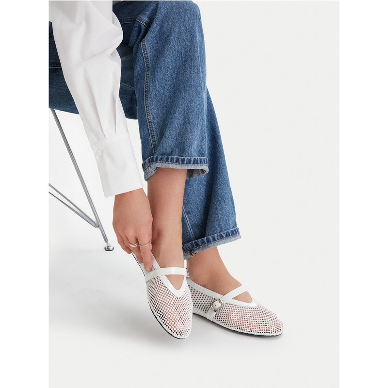 Ballerinas Badura MIMOSA-SLT-24067P-52 Weiß
