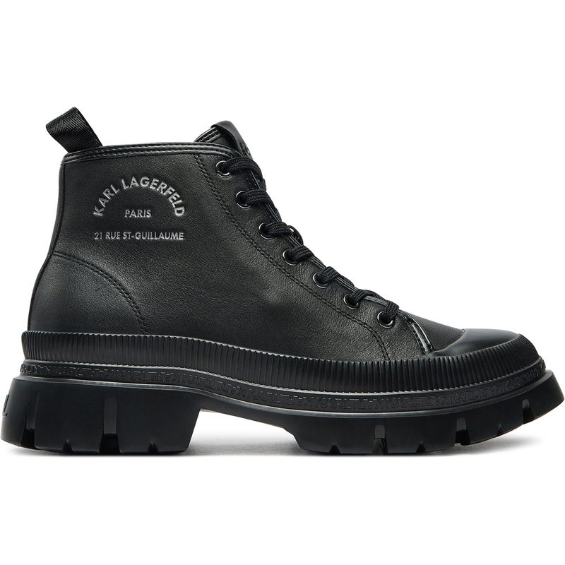 Schnürstiefeletten KARL LAGERFELD KL25234 Schwarz