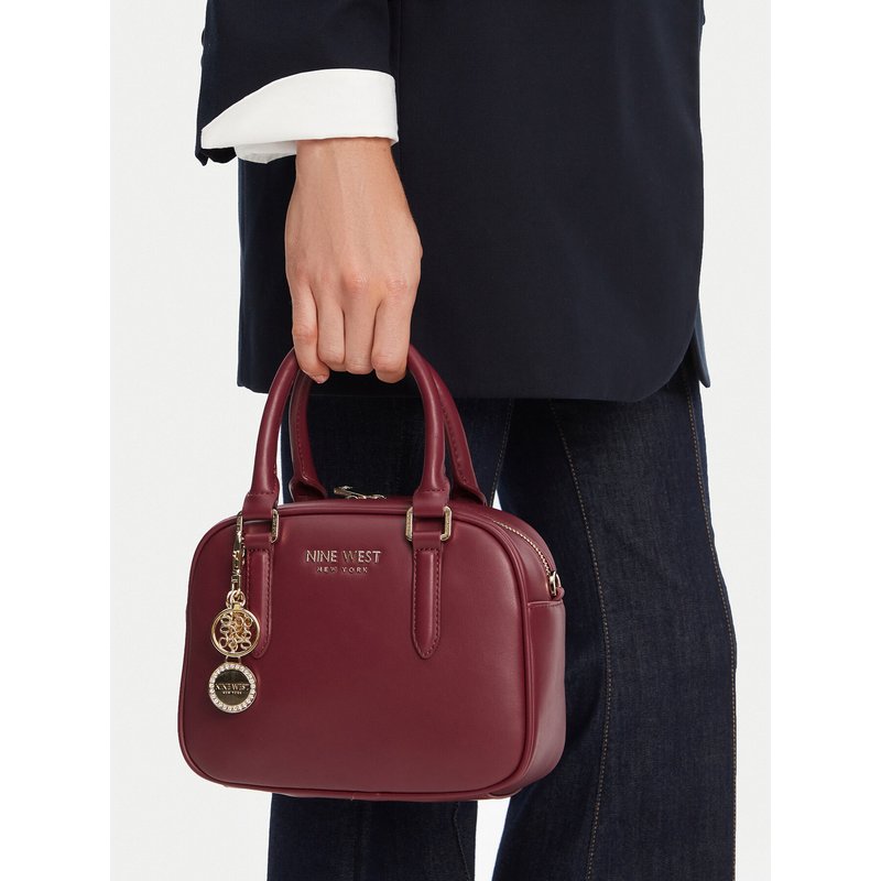 Handtasche Nine West CEO-Soho-Star-LX10160 Dunkelrot
