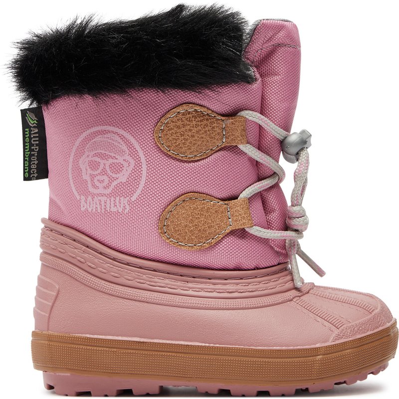 Schneeschuhe Boatilus Nippy 02 Sint. Leather Boot NN02 VAR.42MR Rosa