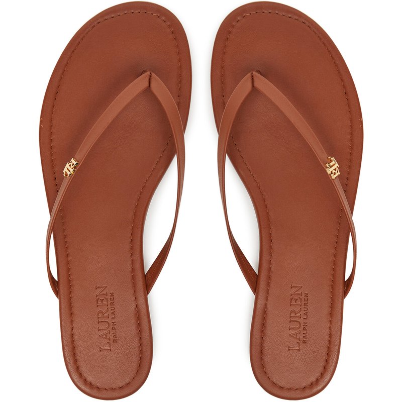 Zehentrenner LAUREN RALPH LAUREN Raquel 802953931006 Braun