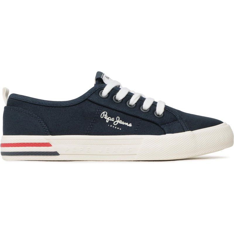 Sneakers aus Stoff Pepe Jeans Brady Basic Boy PBS30549 Dunkelblau