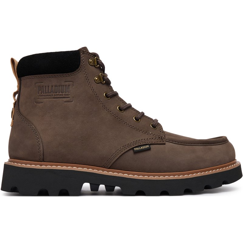 Schnürschuhe Palladium Trooperlite Grit Zip 04985-249-M Dunkelbraun