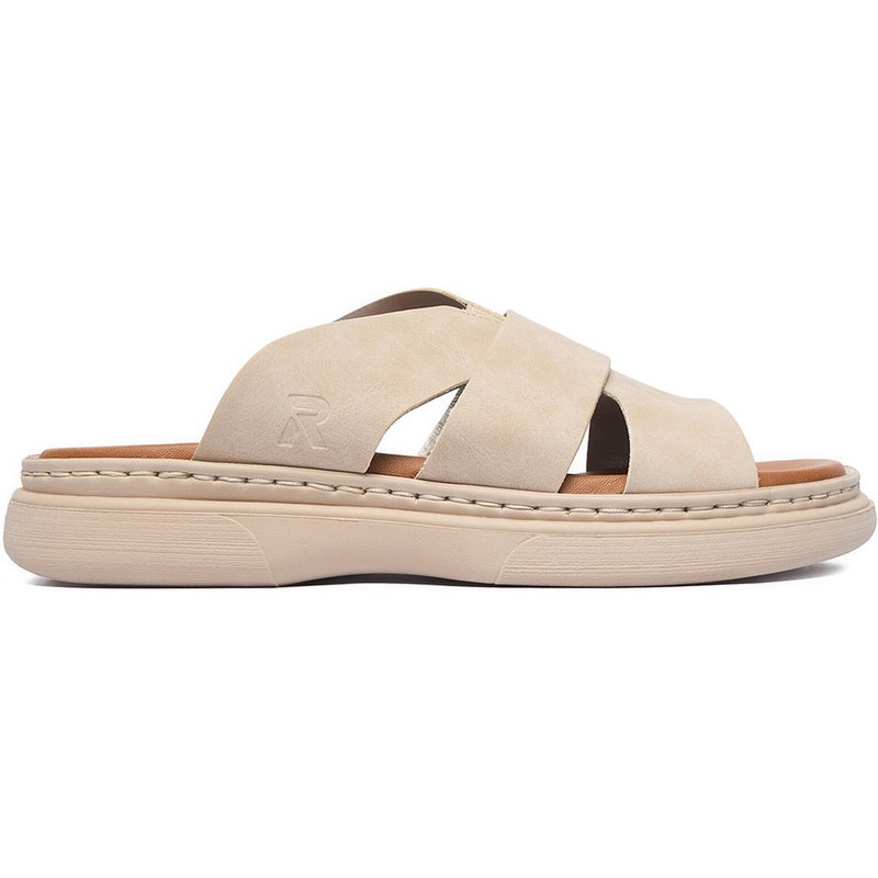 Pantoletten Rieker CEO-V3089-62 Hellbeige