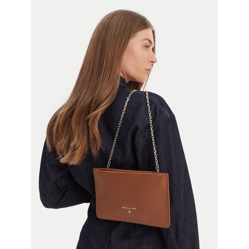Handtasche Patrizia Pepe 8B0335/L001-B111 Braun