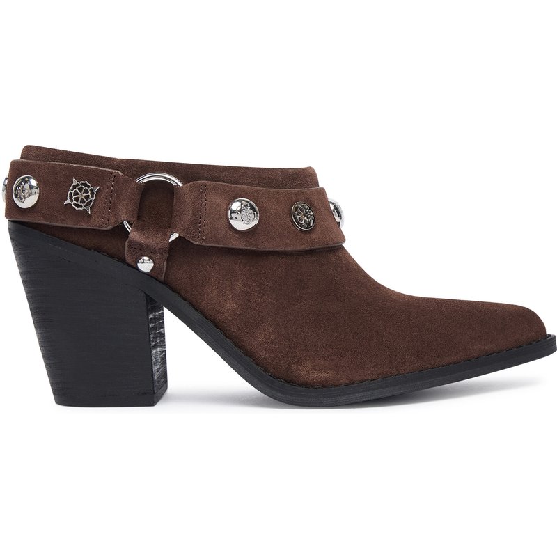 Pantoletten Guess FLTSAN SUE09 Dunkelbraun