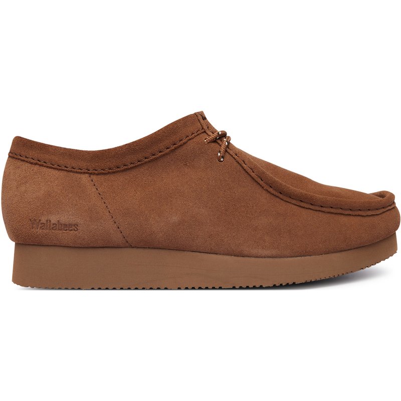 Halbschuhe Clarks Wallabee Lite 26327580 Braun