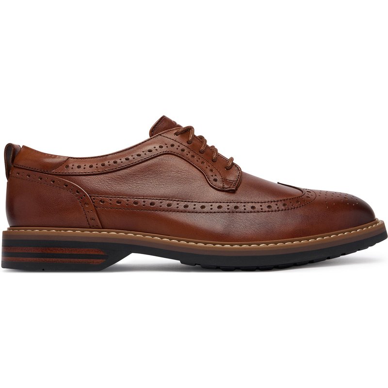 Halbschuhe Clarks Aldwin 2 Limit 26320107 Braun