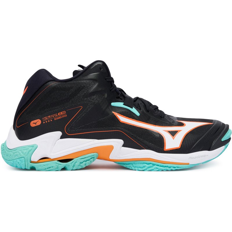 Hallenschuhe Mizuno Wave Lightning Z8 Mid V1GA2405 Schwarz