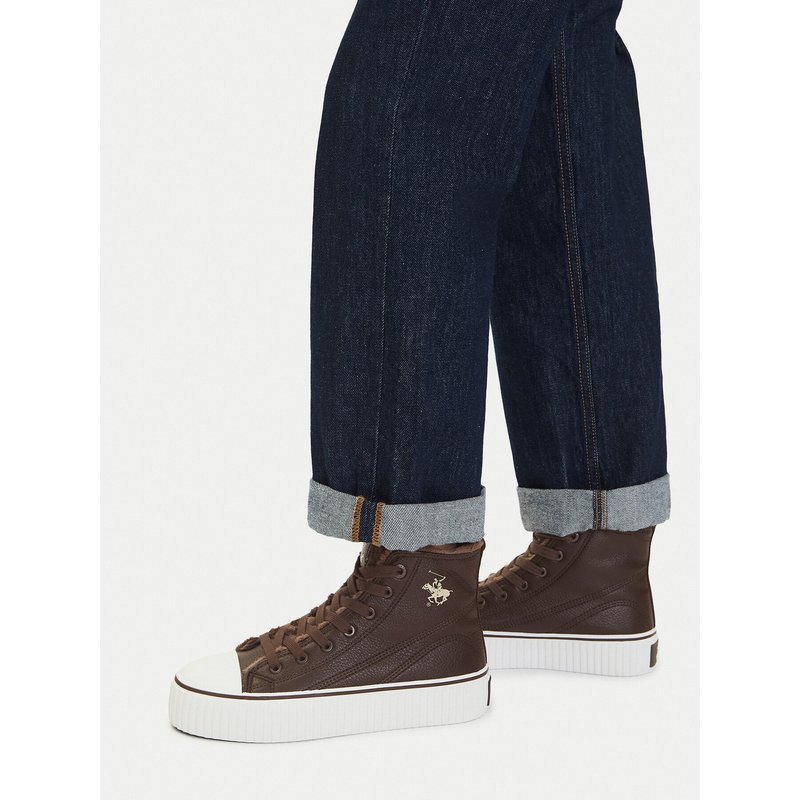Sneakers aus Stoff Beverly Hills Polo Club CEO-BHPC026MF Braun