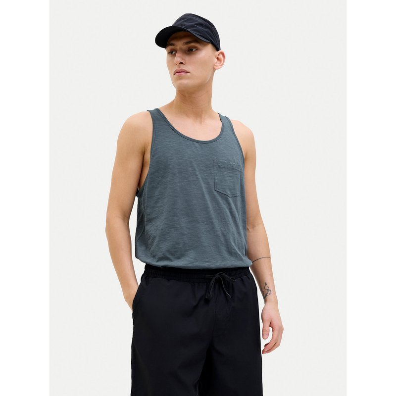 Jack & Jones Tank-Top Varenna 12273165 Grau Regular Fit