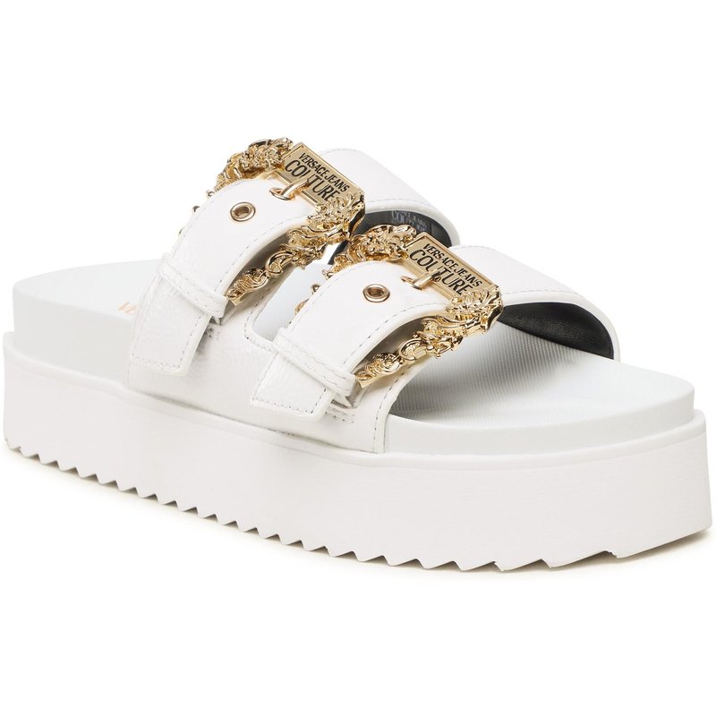 Pantoletten Versace Jeans Couture 74VA3SM1 Weiß