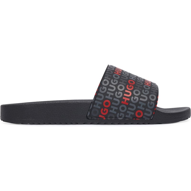 Pantoletten HUGO Timein 50568750 Schwarz
