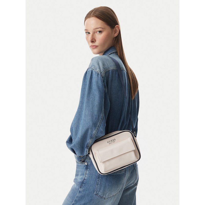 Handtasche Guess V6YZ04 W3009 Creme