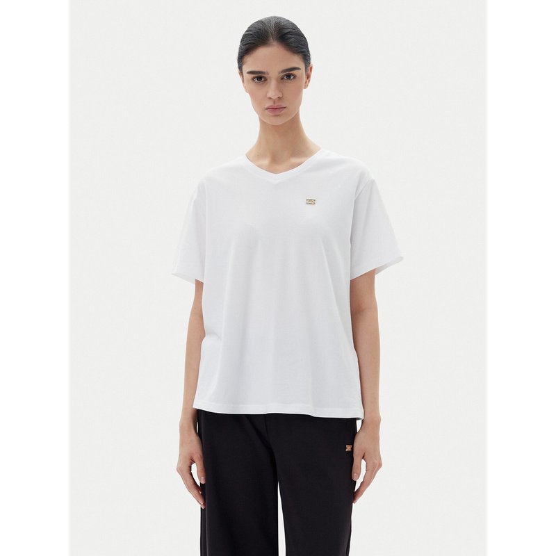 EA7 Emporio Armani T-Shirt 7W000029 AF10373 U0002 Weiß Loose Fit