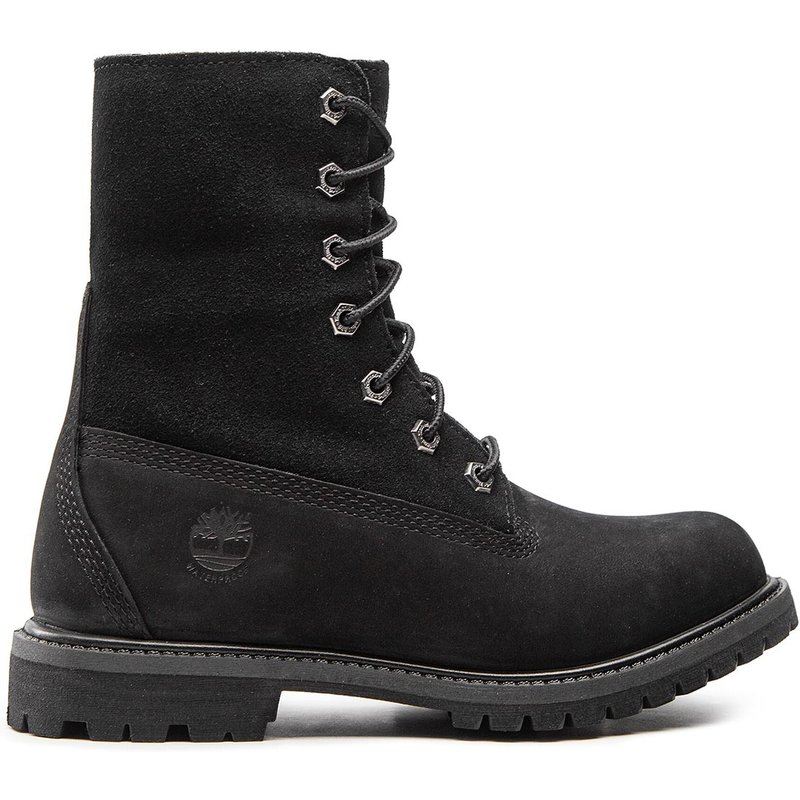 Schnürstiefeletten Timberland Authentic Teddy Fleece W TB08149A001 Schwarz