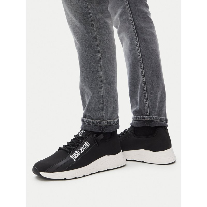 Sneakers Just Cavalli 80QA3SA2 ZSE70 Schwarz