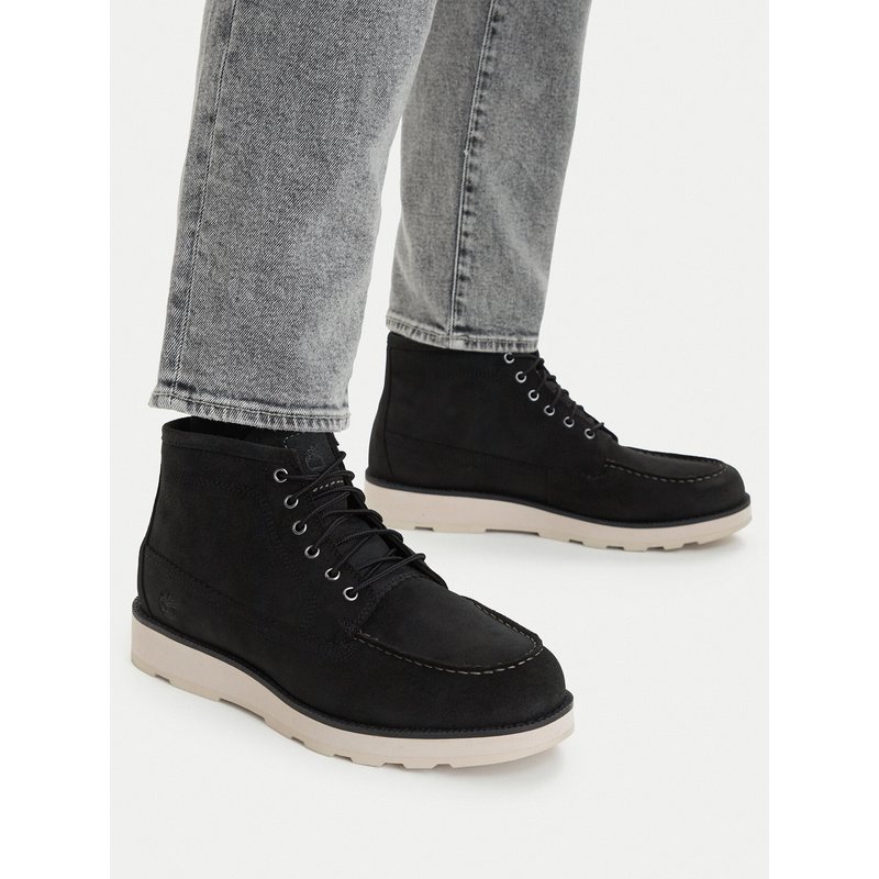 Schnürschuhe Timberland Britton Mills Chukka TB0A6CEPEK41 Schwarz