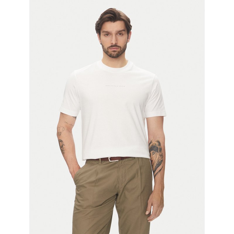 Marc O'Polo Denim T-Shirt 500 0006 809 Weiß Relaxed Fit