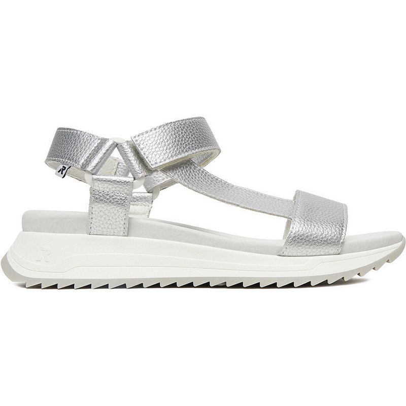 Sandalen Rieker W2951-90 Silberfarben