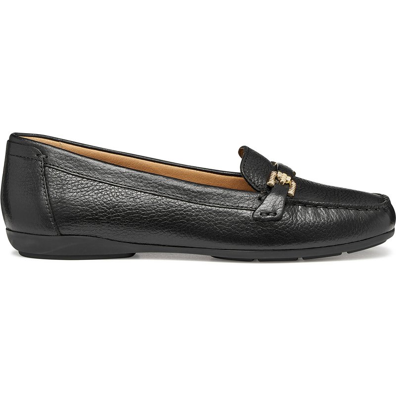 Mokassins Geox D Annytah Moc B D56BMB-00046 C9999 Schwarz
