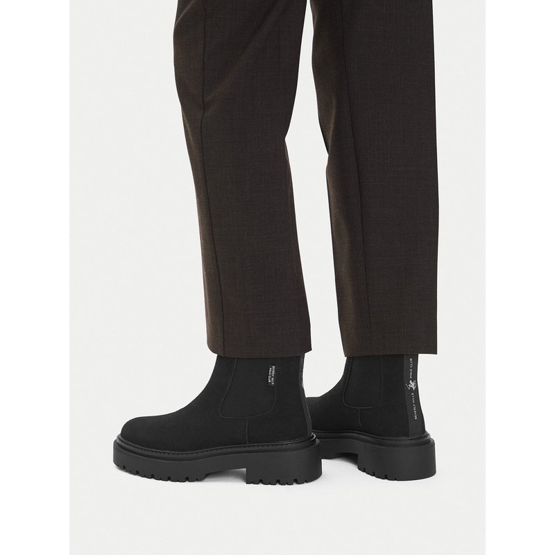 Klassische Stiefeletten Beverly Hills Polo Club CEO-HY25713-2 Schwarz