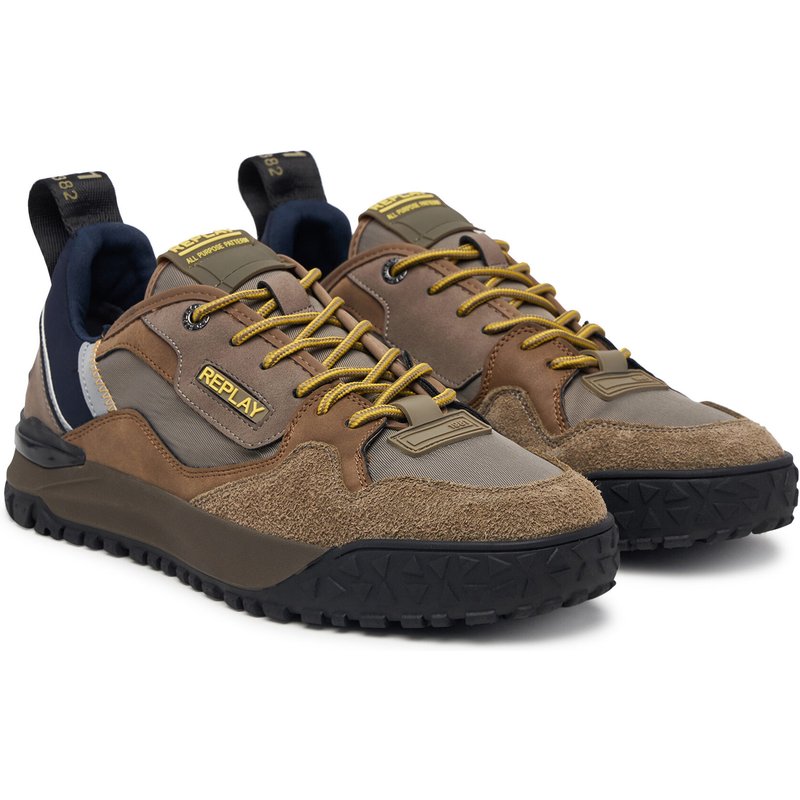 Sneakers REPLAY GMSF7 .000.C0200T Braun