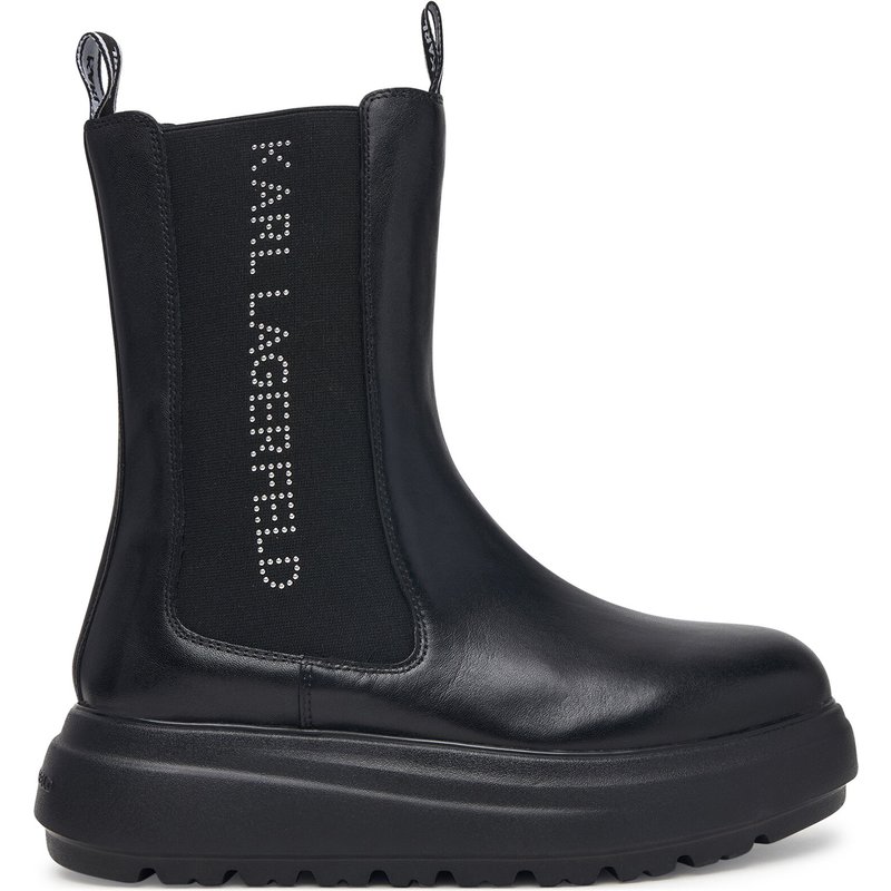 Klassische Stiefeletten KARL LAGERFELD Katya KL46660 Schwarz