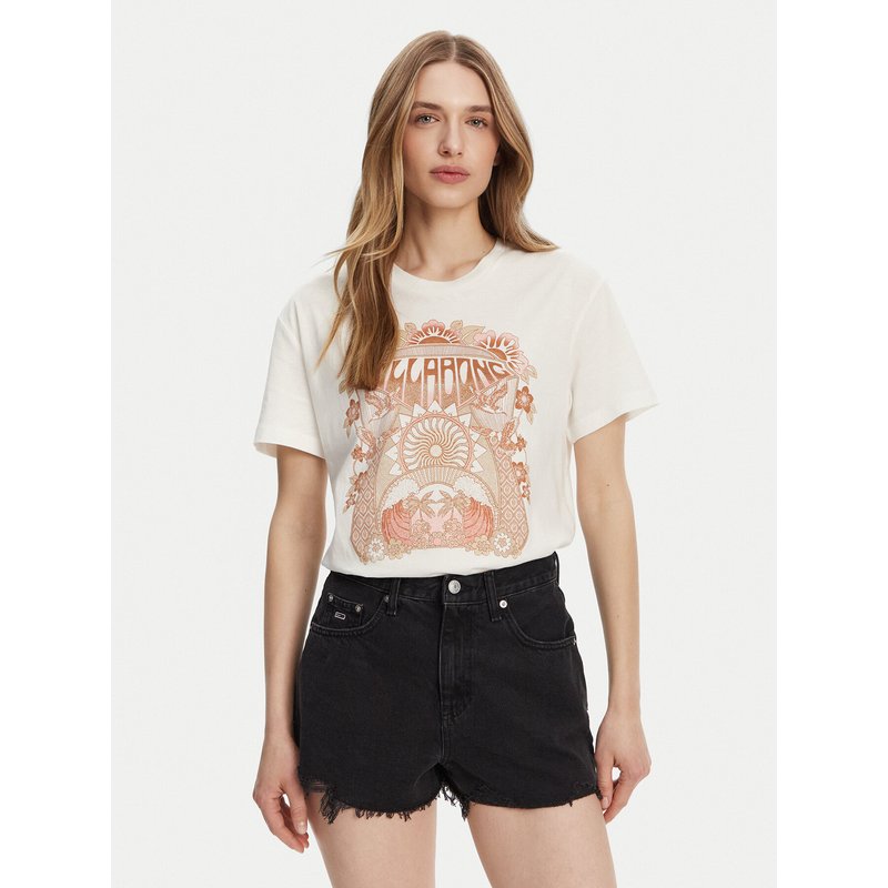 Billabong T-Shirt EBJZT00424 Weiß Relaxed Fit