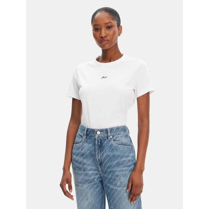BOSS T-Shirt C_Elogo_5 50547547 Weiß Slim Fit