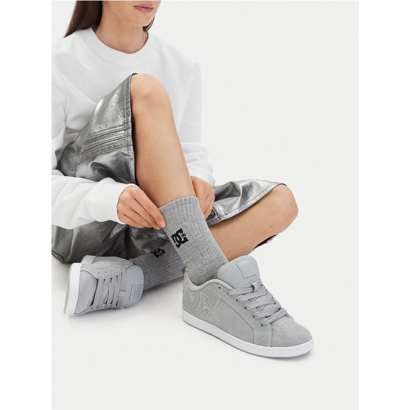 Sneakers DC Shoes EO-COURT GRAFFIK SD DC02222025 Grau