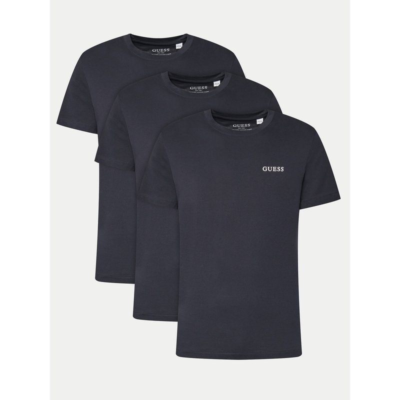 Guess T-Shirt-Set U4YG52 KCAM1 Dunkelblau Regular Fit