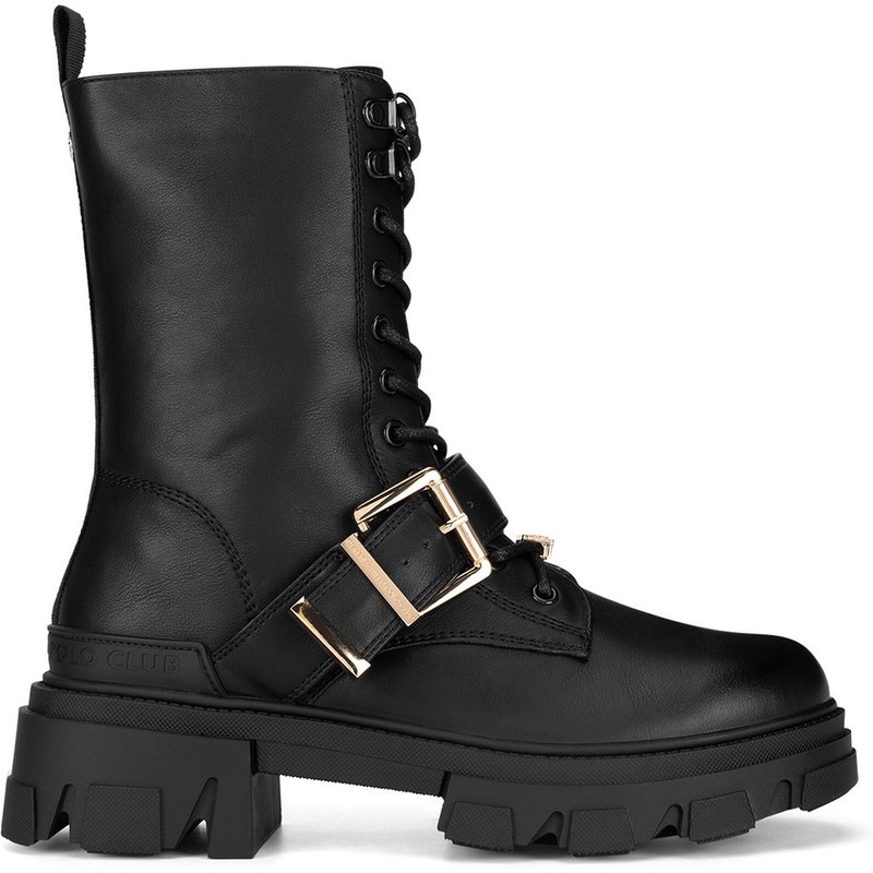 Schnürstiefeletten Beverly Hills Polo Club HY58099-1 Schwarz
