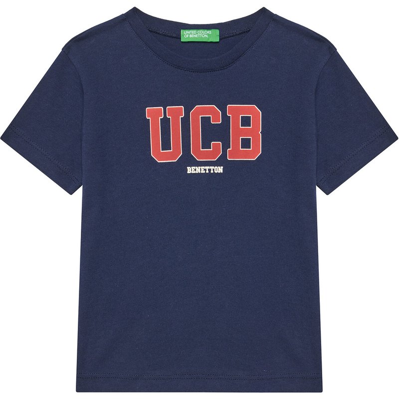United Colors Of Benetton T-Shirt 3I1XG10HT Dunkelblau Regular Fit