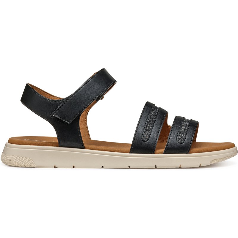 Sandalen Geox D Dandra D55NNE 0BCEW C9999 Schwarz
