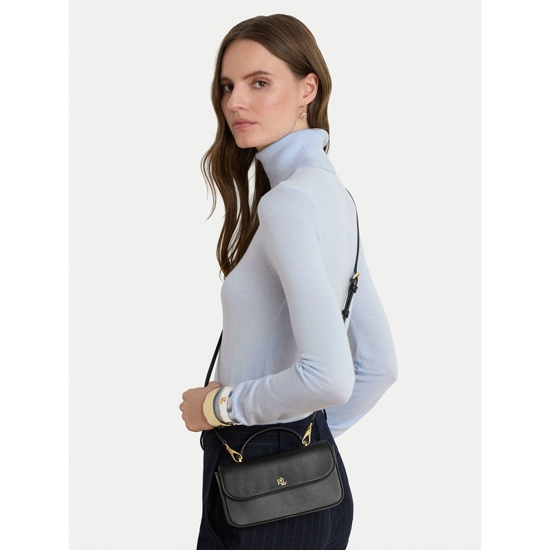 Handtasche LAUREN RALPH LAUREN 432P16733002 Dunkelbraun