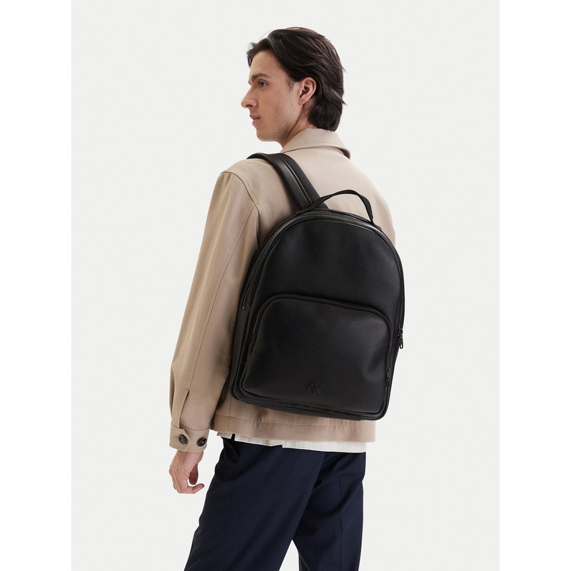 Rucksack Calvin Klein Webbing Strap Round Backpack LV04D3282G Schwarz