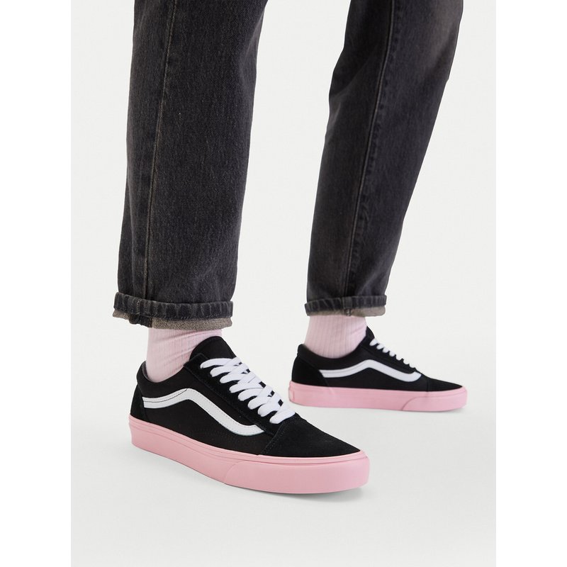 Sneakers aus Stoff Vans Old Skool VN000D6WPIB1 Schwarz