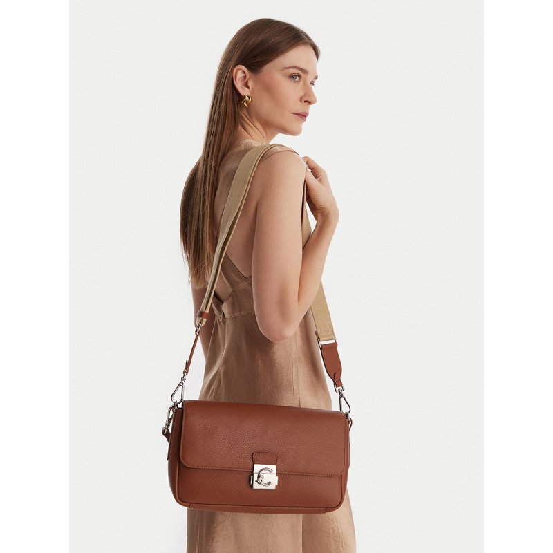 Handtasche Coccinelle U4K Coccinelle C-Me Lock E1 U4K 12 01 02 Braun