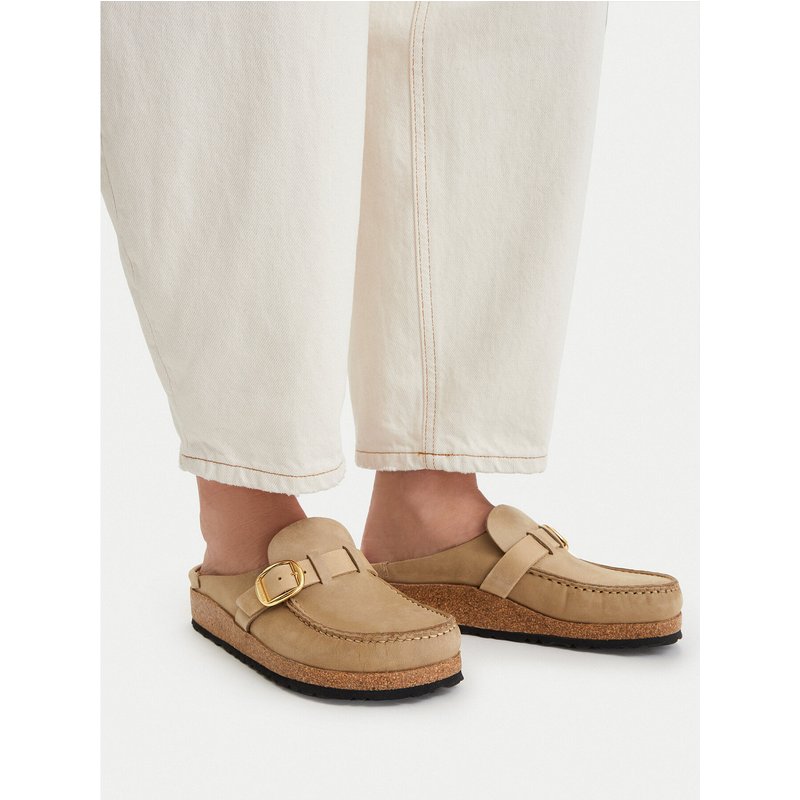 Pantoletten Birkenstock Buckley 1030443 Beige