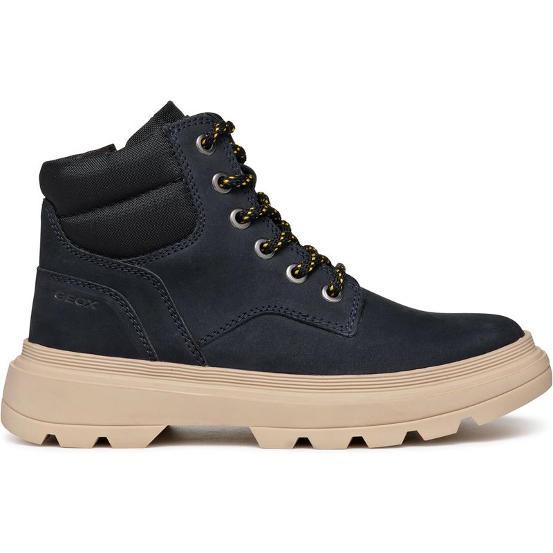Schnürstiefeletten Geox J Kiddartah Boy J46M9A 032FU C0045 M Dunkelblau