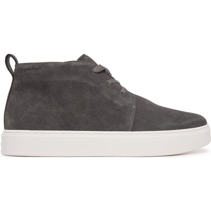 Schnürschuhe Calvin Klein Hybrid Clean Mid Lace Up Su HM0HM02254 Grau