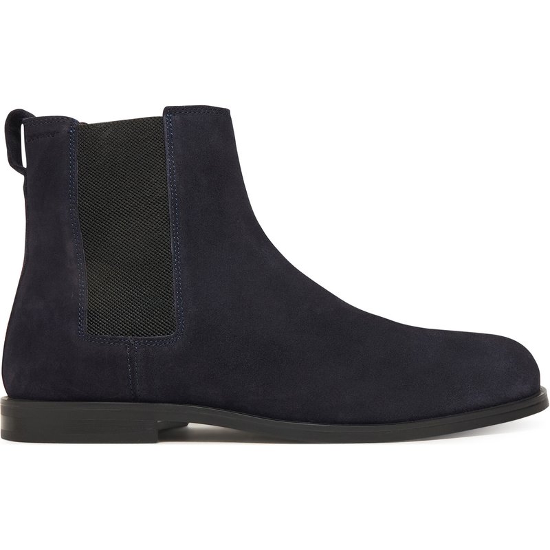 Klassische Stiefeletten Calvin Klein Ess Rubber Chelsea Su HM0HM02055 Schwarz