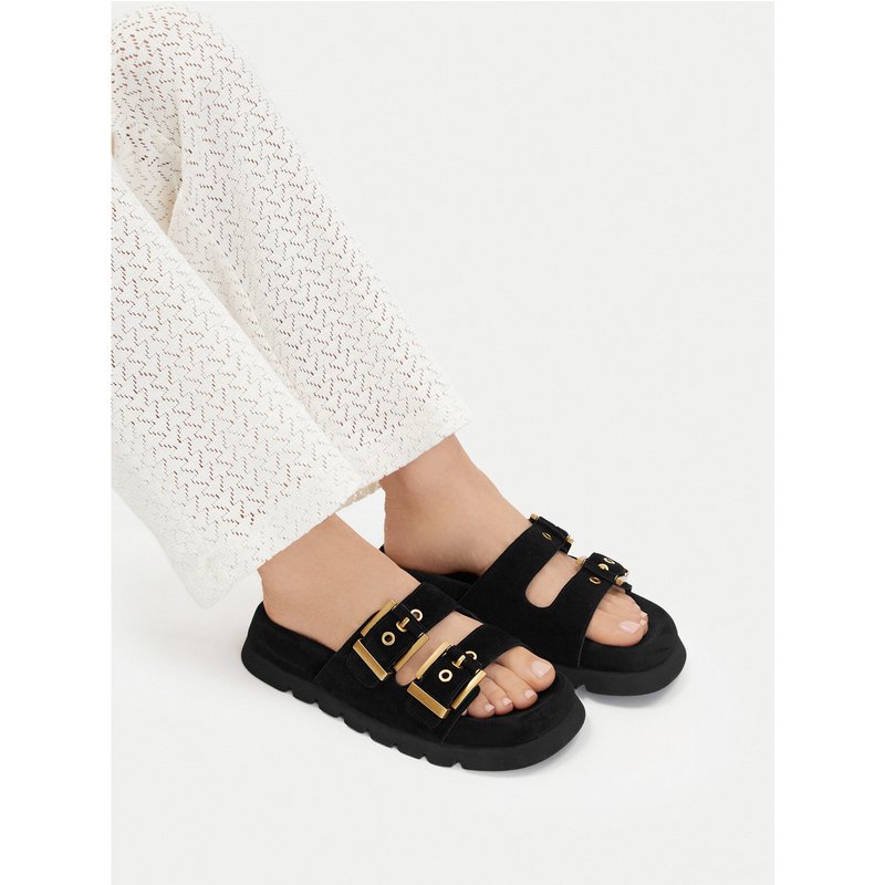 Pantoletten Badura EO-ALIVIA-LT2525-1 Schwarz