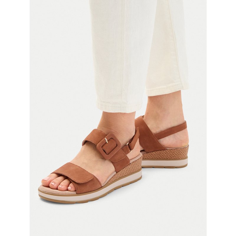 Sandalen Caprice 9-28753-42 Braun