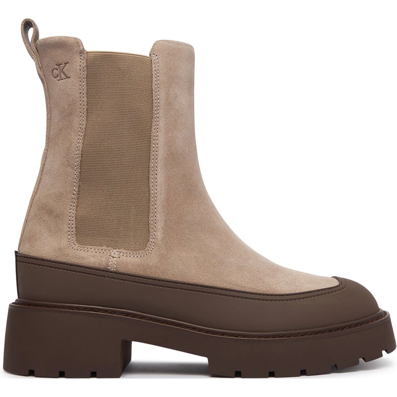 Klassische Stiefeletten Calvin Klein HW0HW03203 Beige