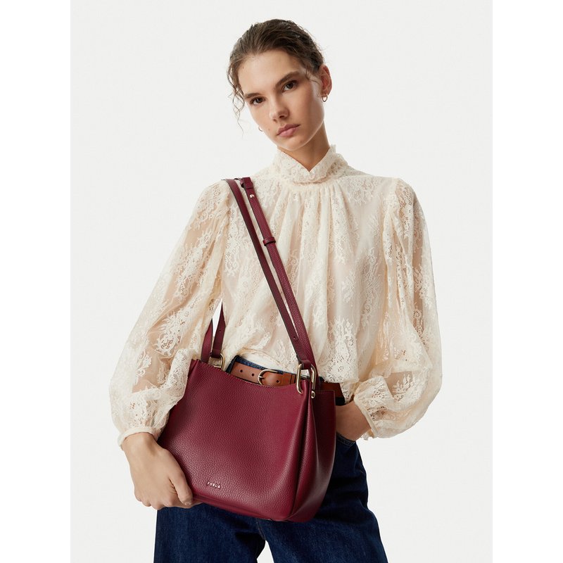 Handtasche Furla Nuvola M WB02020 HSF000 CN CGQ00 Dunkelrot