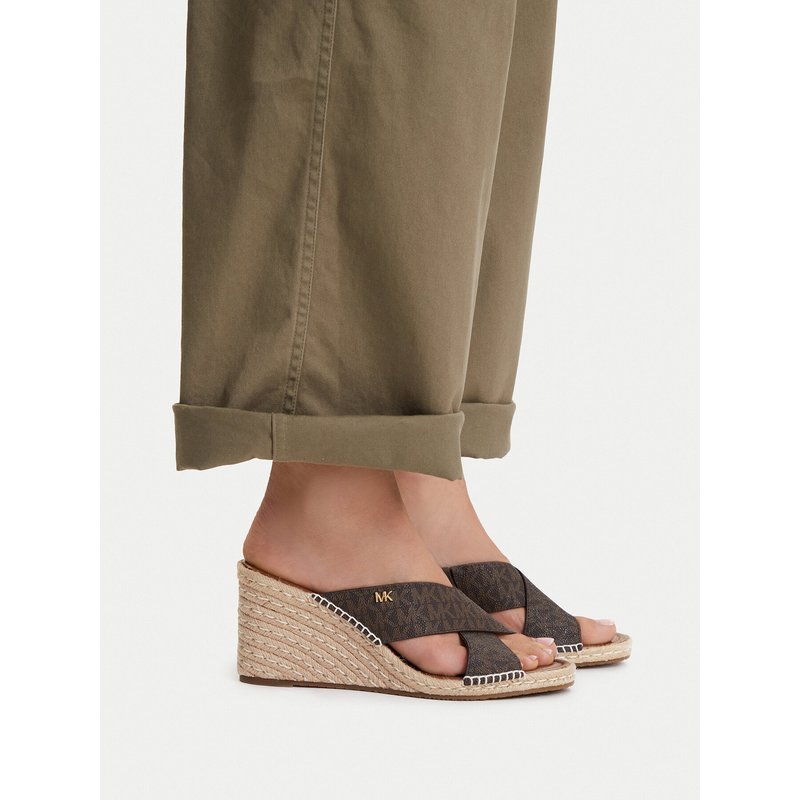 Espadrilles MICHAEL Michael Kors Kenzie 40R6KZMS1B Braun