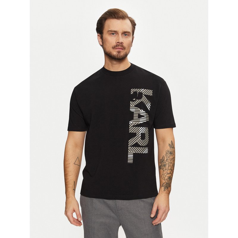 KARL LAGERFELD T-Shirt 755198 551221 Schwarz Regular Fit