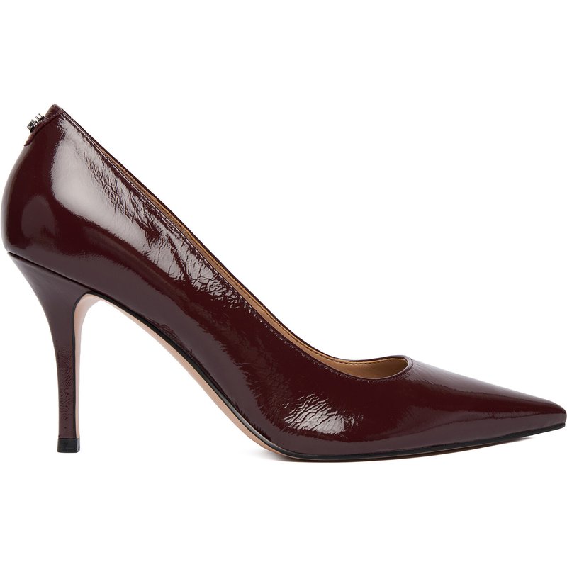 High Heels Guess FLFPRN LEP08 Dunkelrot
